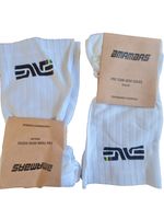 2 X Pairs Of ENVE Aero Socks White Size 9-11 - Brand New