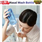 300ml Neti Pot Sinus Rinse Bottle | Nasal Irrigation Kit Nose Wash Cleaner UK