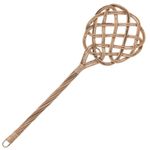 Bamboo Wicker Carpet Beater Rug Car Mat Sofa Cleaner Dust Pet Hair Removal Tool