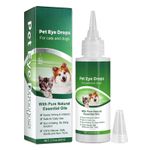60ml Cat Dog Eye Wash Drops Tear Stain Remover Cleaner Eye Infection Treatment