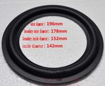 2pcs 8"inch 178C Speaker rubber edge woofer Speaker Surround repair parts