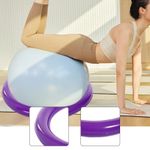 Exercise Ball Base Yoga Ball Support Anti Slip Stability Stand for Home Gym