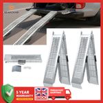 Ramps Steel Folding Pair1.8 Metre 400KG For Trailer Motorbike Bike Access-sturdy