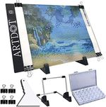 LED Light Pad for Diamond Painting Kit, A4 Light Board,Adjustable