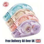 4Pcs Glue Roller, Double Sided Tape Dispenser, Scrapbooking Supplies, Glue Tape