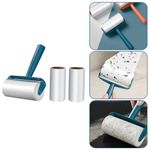 Reusable Lint Roller for Pet Hair Portable Navy Hair Remover for Home Use
