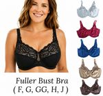 Ladies Ex M S Amelia Full Cup Bra Underwired Black White Nude  F-J 40 42 44 Plus