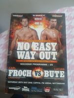 Boxing Program Carl Froch Vs Lucian Bute 2012