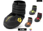 Truelove Dog Boot Shoe Puppy AntiSlip Waterproof Walk Black Red Orange Yellow UK