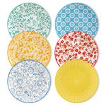 vancasso Dessert Plate 8.25" Porcelain Plates Set of 4 / Set of 6 Serving Plates