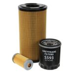 Filter Kit fits Massey Ferguson GC2300, GC2310, GC2400, GC2410, GC2600, GC2610