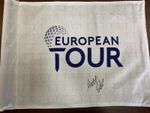 MATT FITZPATRICK SIGNED EUROPEAN TOUR GOLF PIN FLAG US OPEN WINNER