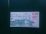 GB 1982 £1.25 Folded Booklet LMS SG FK6B Cylinder B1