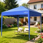 2.5x2.5 m Pop‑Up Gazebo UV50+ Sun Protection Waterproof Height Adjustable Stable