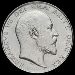 1906 Edward VII Silver Half Crown