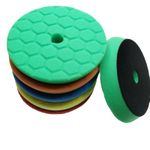 6 Inch Beveled Hex-Logic Buffing Polishing Pads For Buffer Polisher Waxing