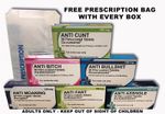 Novelty Pill Box + Bag - Secret Santa Rude Xmas/Birthday Gift - Very Realistic