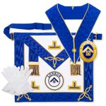 Craft Lambskin Provincial London Grand Rank Undress Pack Jewel Apron Regalia LGR