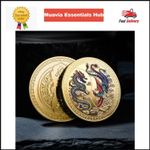Souvenir Coin China Dragon and Phoenix Auspicious Commemorative Coin Collection