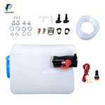 WINDSCREEN WASHER BOTTLE KIT MOTOR UNIVERSAL 12v PUMP JETS CLASSIC CAR MINI