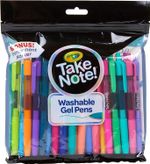 Crayola Coloured Gel Pens, Washable Pens, Bullet Journaling, 24 Count NEW