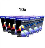 10 Pack Memorex PRO P5-30 8mm Video 8 Cassette Recordable LP & SP High quality