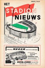 CUP WINNERS CUP FINAL 1963 Atletico Madrid v Tottenham - Stadion Nieuws edition