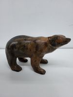 Statue Bear Wildlife Art Deco Style Art Nouveau Style Bronze Signed Sculpture