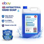 Cleanux Antibacterial Hand Soap 5 litre -Refreshing Fragrance 