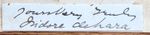 ISADORE DE LARA  1858-1935/ ENGLISH SINGER & COMPOSER (OPERA MESSALINE)AUTOGRAPH