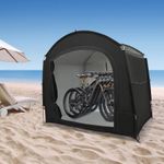 Bulhawk Garden Storage Shelter Bike Shed Log Store Motorbike Moped Scooter Cover