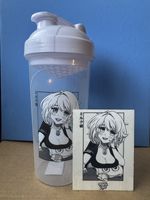 Gamer Supps Waifu Creator Cup Limited Edition - SMii7Y Cup and Sticker (Unused)