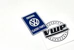 Volkswagen Classic Parts Decal External Sticker Restoration Owners OEM Gift