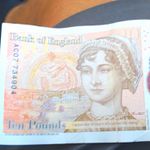 Bank of England £10 Polymer Note 2017 Jane Austen Elizabeth II Kentfield