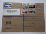 Zimbabwe Letter Special Stamps Airmail Cover 