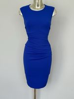 Smart Casual Ruched Feature Pencil Knee Length Dress Size 18 (B6)