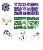 Fuel Resistant O Ring Washer Assortment Kit Gasket Automotive Seal Set 270PCS