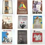 Set Of 9 Vintage 1970’s Mozambique Revolutionary Posters Minerva Central FRELIMO