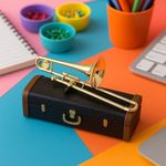 Tiny Trombone Novelty Gag Toy Iconic "Womp Womp" Sound Effects. Secret Santa