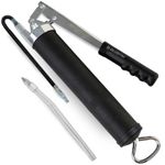 BLOSTM Manual Grease Gun Tool Heavy Duty Hand Held Grease Gun 500cc Capacity