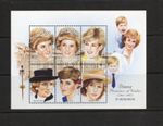 S3717   Central Africa  1997   Princess Diana   SHEET   MNH