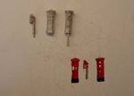 P&D Marsh OO Gauge PW114 Post Boxes (3) castings require painting