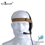 Z Tactical Bowman HD-01 Headset Adjustable Comtzc Headphone Military Earphone