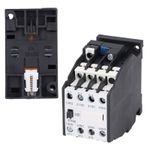 AC Contactor Controller 220V 50Hz 9A 2NO+2NC DIN Rail For Automatic Control❀