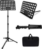 HEAVY DUTY ORCHESTRAL MUSIC STAND FOLDING ADJUSTABLE SHEET STAND TRIPOD BASE