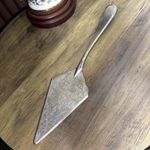 Vintage Italian Silver Plated Cake or Pie Server – Ornate Scrollwork Blade