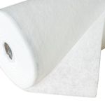 FUSIBLE FLEECE Batting Fabric 90cm Wide 100gsm Iron On Interfacing Bag Making