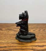 ANTIQUE CAST IRON SCOTTY DOG SCOTTISH TERRIER DOOR WEDGE STOP