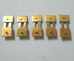 5x Brass Clock Pendulum Suspension Springs, English,German 21mm x 9mm - SU10