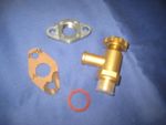 CAR HEATER SHUT OFF TAP VALVE Assy & fasteners for Morris Minor 1000 1956- eb70